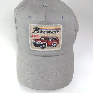 American Needle Ford Bronco Snapback Trucker Hat Red Truck Embroidered C…